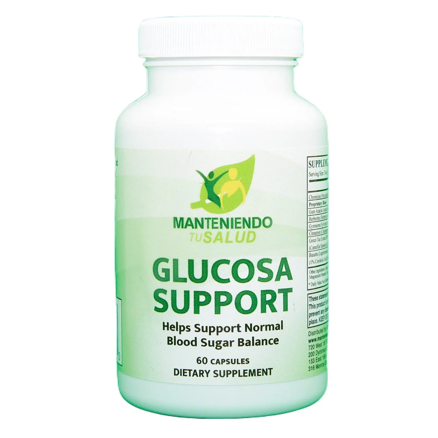 Glucosa Support, 60 Capsules Manteniendo Tu Salud