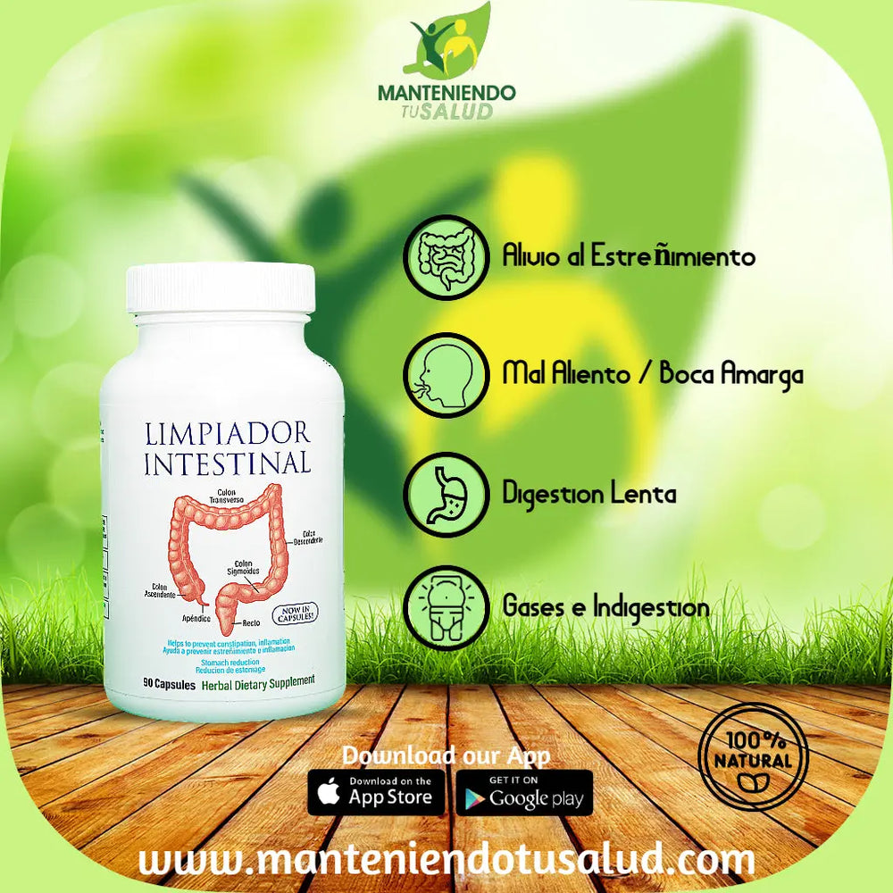 
                  
                    Limpiador Intestinal, 90 Capsules Manteniendo Tu Salud
                  
                